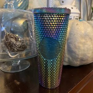 Starbucks Oil Slick Studded tumbler